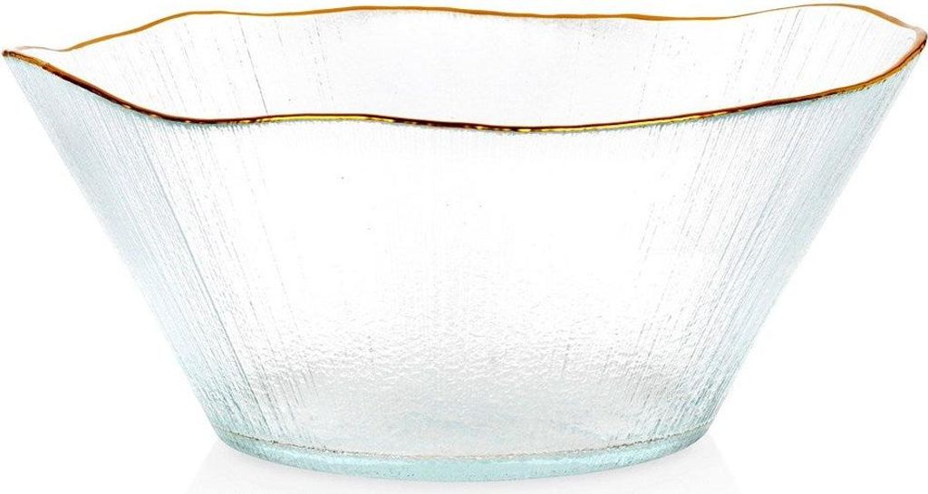 Insalatiera in vetro oro 21 cm, 1,2 l Immagine del prodotto 