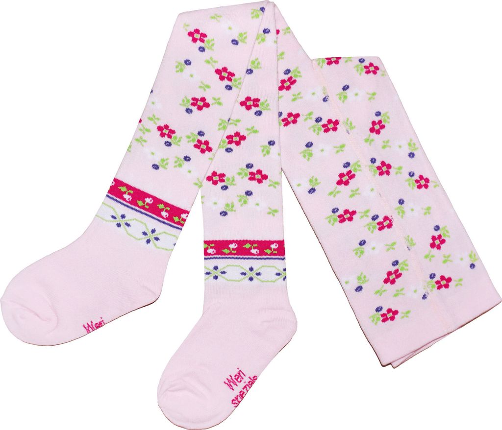 Kinder Strumpfhosen für Mädchen Rosa Etno Größe 74 Produktbild 