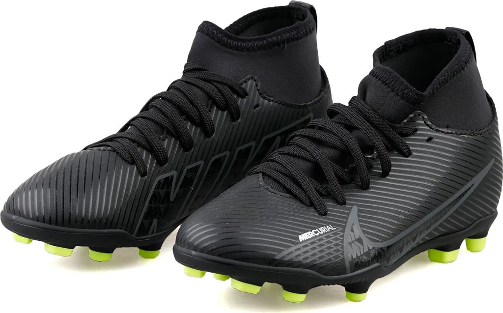 Nike Jr Superfly 9 Club Fg/Mg Black/Dk Smoke Grey-Summit Zdjęcie produktu 2