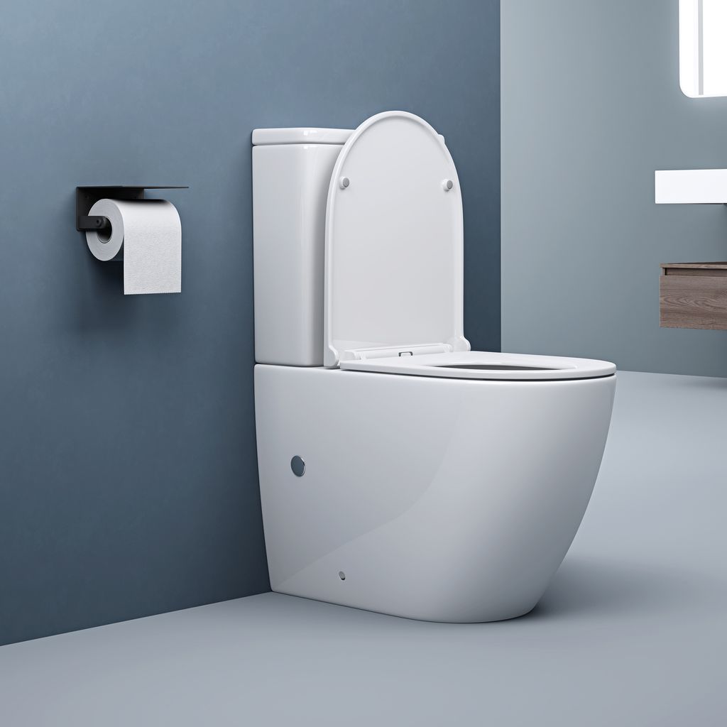 doporro Stand-WC mit Spülkasten komplett S179T neu inkl. Produktbild 2