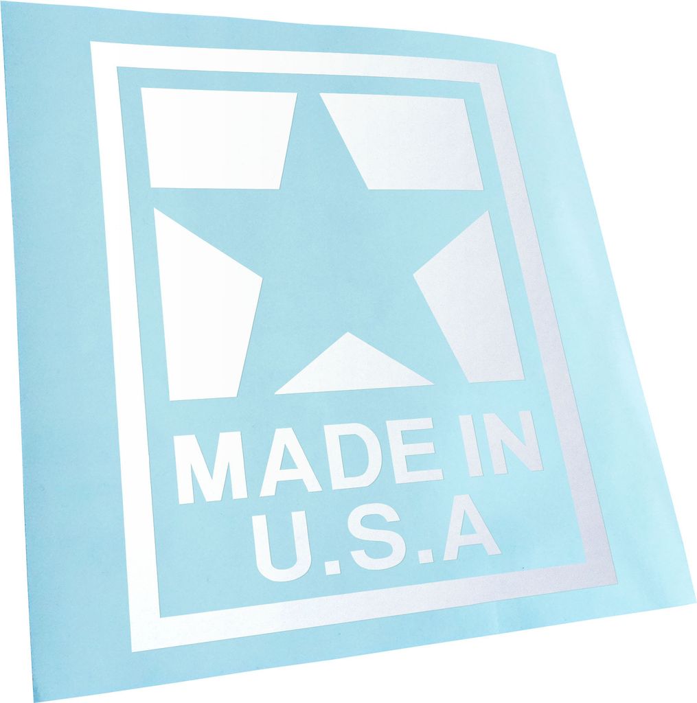 Kiwistar - Autoaufkleber - USA Amerika Heckscheibe - Aufkleber für Auto Kfz Fahrrad, LKW, Truck Mofa