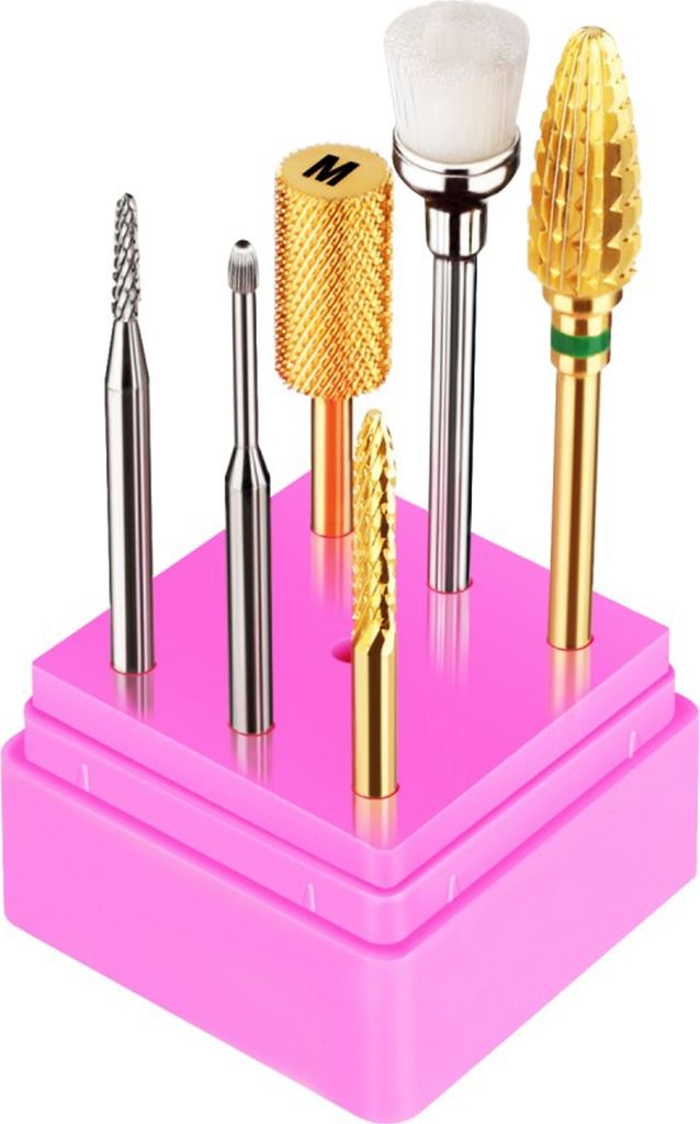 JCMaster 5x Premium Hartmetall Bits Inkl. 1x Polierbit