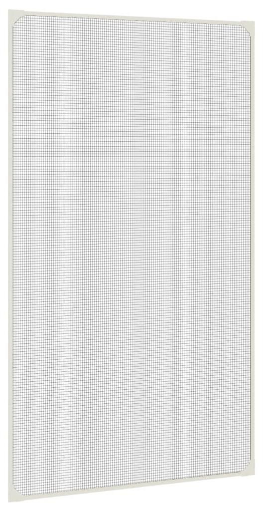 vidaXL Zanzariera magnetica per finestre bianca 80x140 cm Immagine del prodotto 