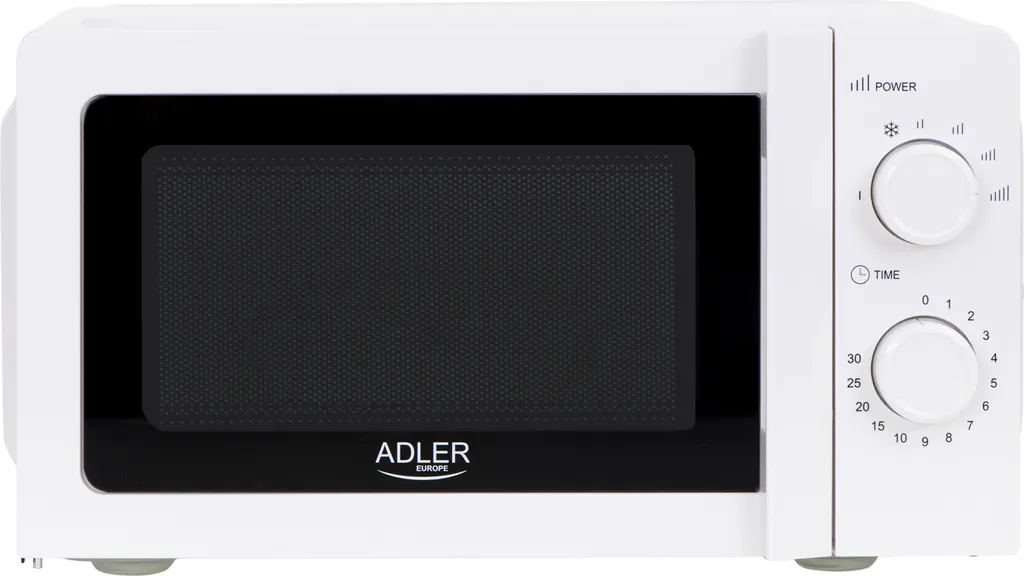 Four micro-ondes Adler AD 6205 700W avec plateau tournant et 20L