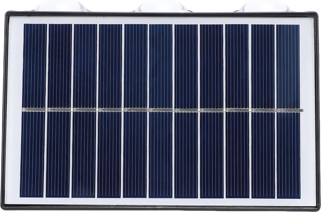 Lampada Parete Solare 6 LED IP65 per Giardino - Luce Calda 3000K