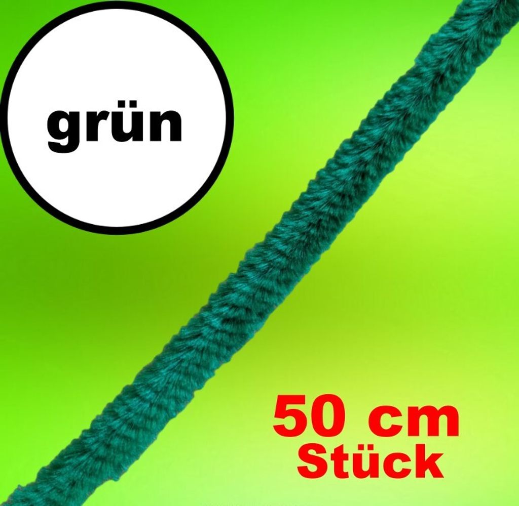50 cm Stück grün - Nabenputzringe Fahrrad Putzringe Nabenputzer | auch für große Naben