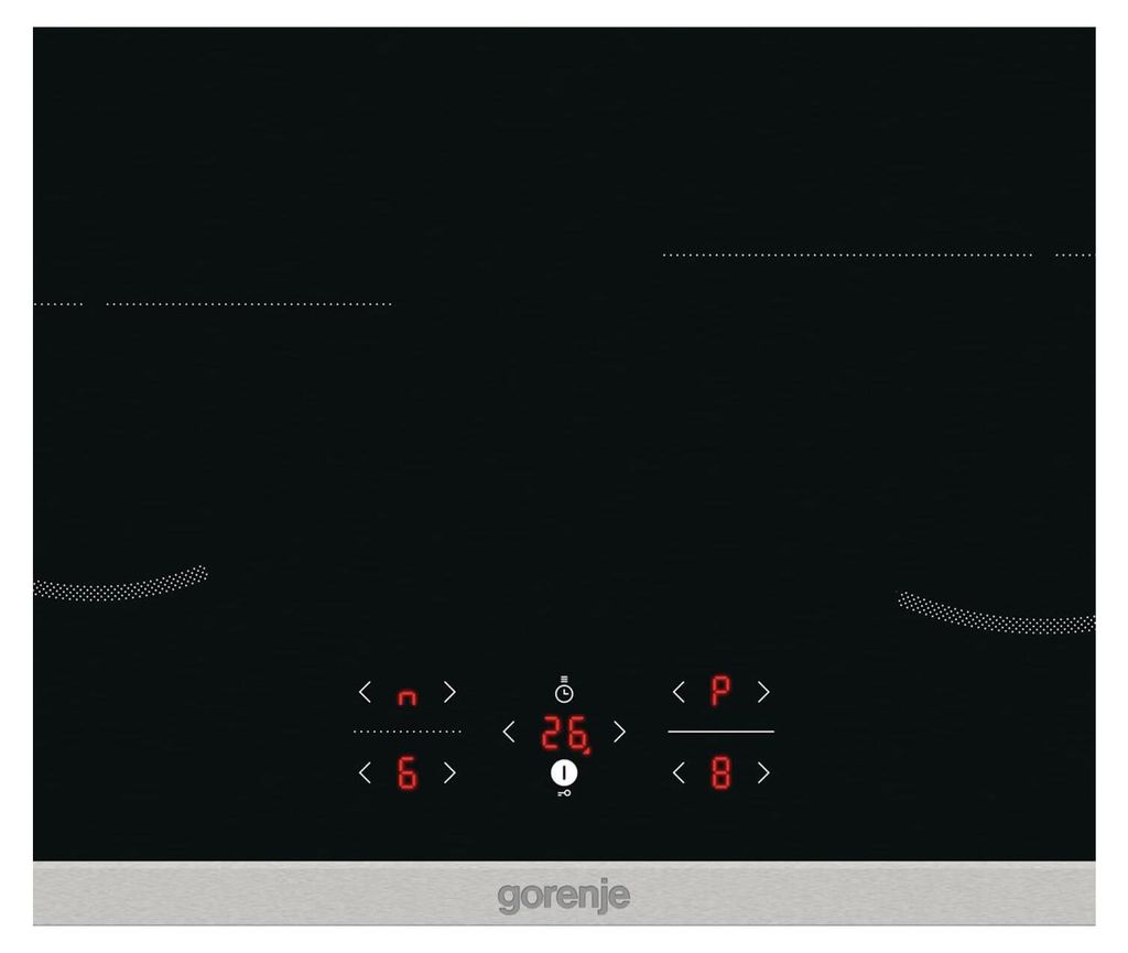 Gorenje GI6421BX, Czarny, Wbudowany, 59.5 cm, Płyta Zdjęcie produktu 