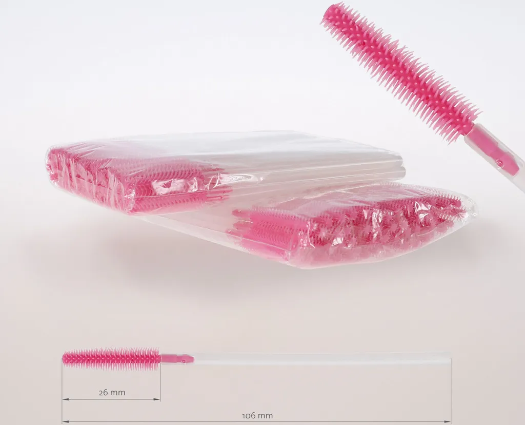 200 Scovolini Mascara Silicone Ros-Tr per Extension Ciglia Professionali