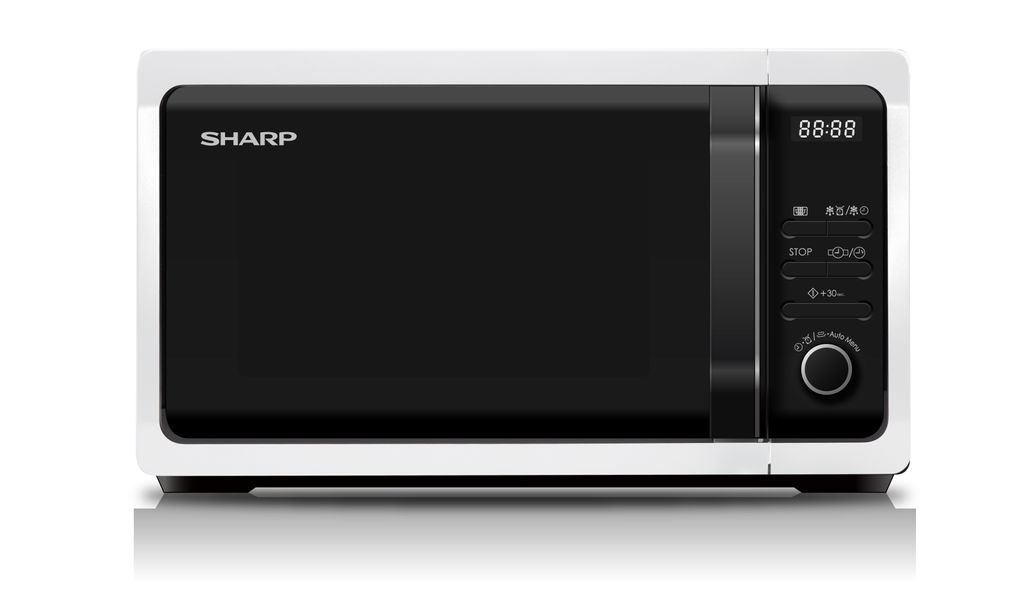 Sharp R243W Mikrowelle, 20 Liter, 800 W