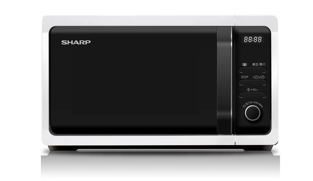 Micro-ondes Sharp R-243W 800W 20L : décongélation rapide et homogène