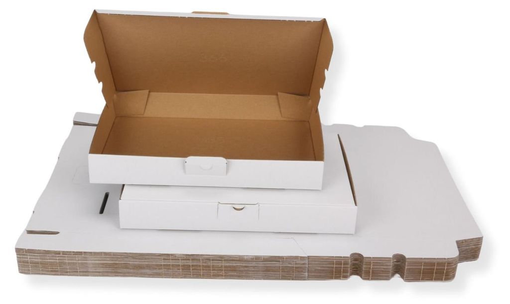 Maxibriefkarton DIN A4 - 350 x 250 x 50 mm, weiß 30 Stück Produktbild 