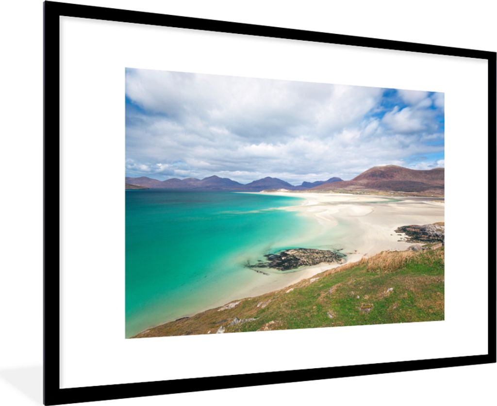 MuchoWow® MuchoWow® Gerahmtes Poster Strand - Wasser - Produktbild 