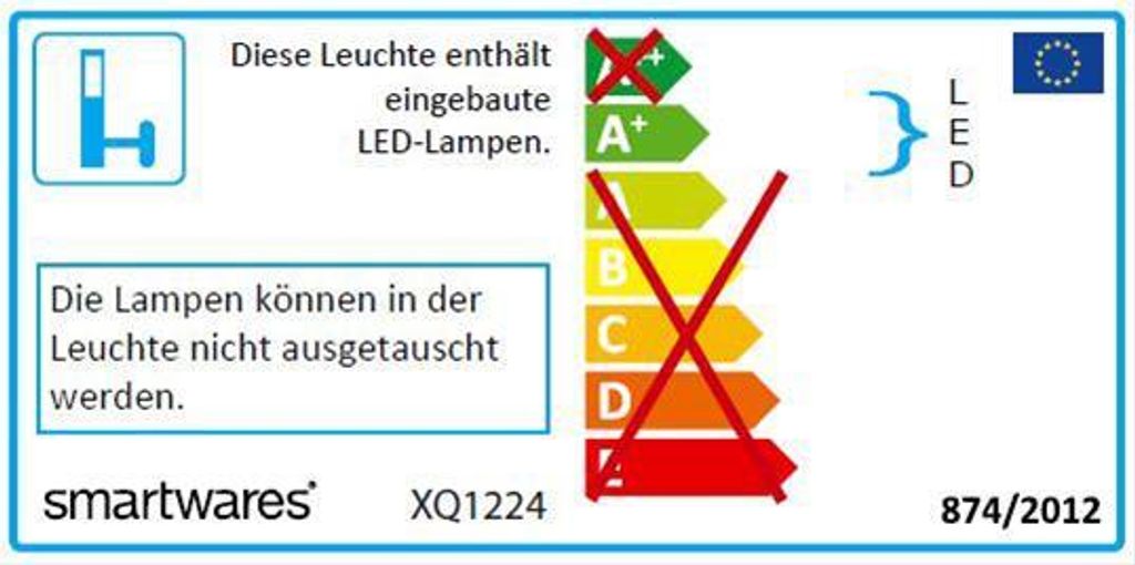 Baustrahler / LED Fluter XQ1224 Smartwares mit Produktbild 2