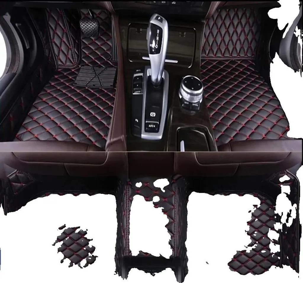 Tappetini Auto 7 Posti Design 3D - Bordi Protettivi - Set Custom-Fit