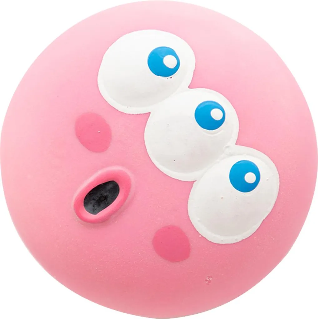 Gioco Interattivo Cane Lattice 5,5cm Rosa | Palla Sonora Riporto