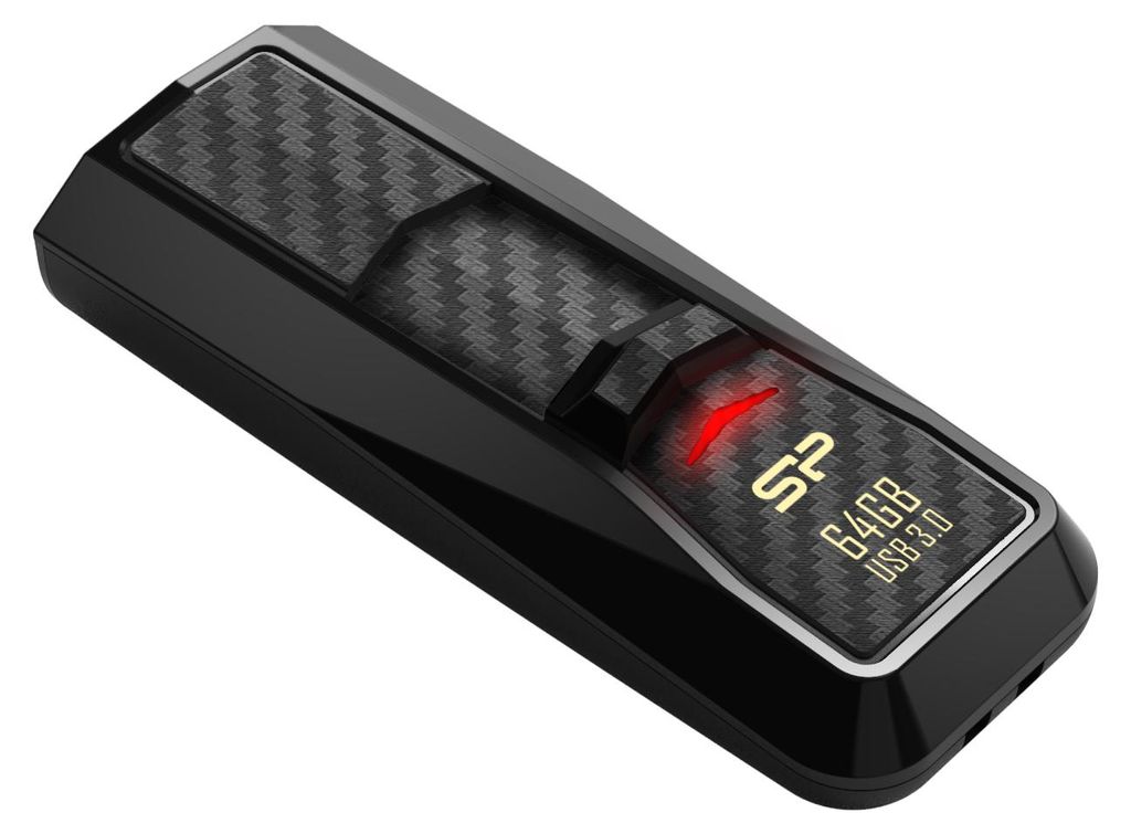 Silicon Power USB-Stick 64GB USB3.0 B50 Black