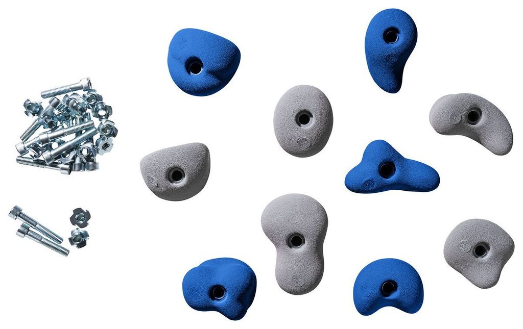 Kletterbude Klettergriffe Kinder Komplettset StarterKids Sprößlinge