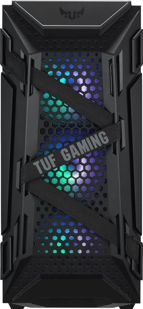 Asus TUF Gaming GT301 Boîtier PC ATX Mid-Tower avec Verre Trempé Noir