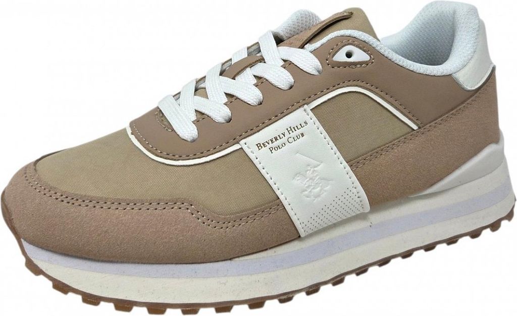 Beverly Hills Polo Penny Mix Sneaker Beige