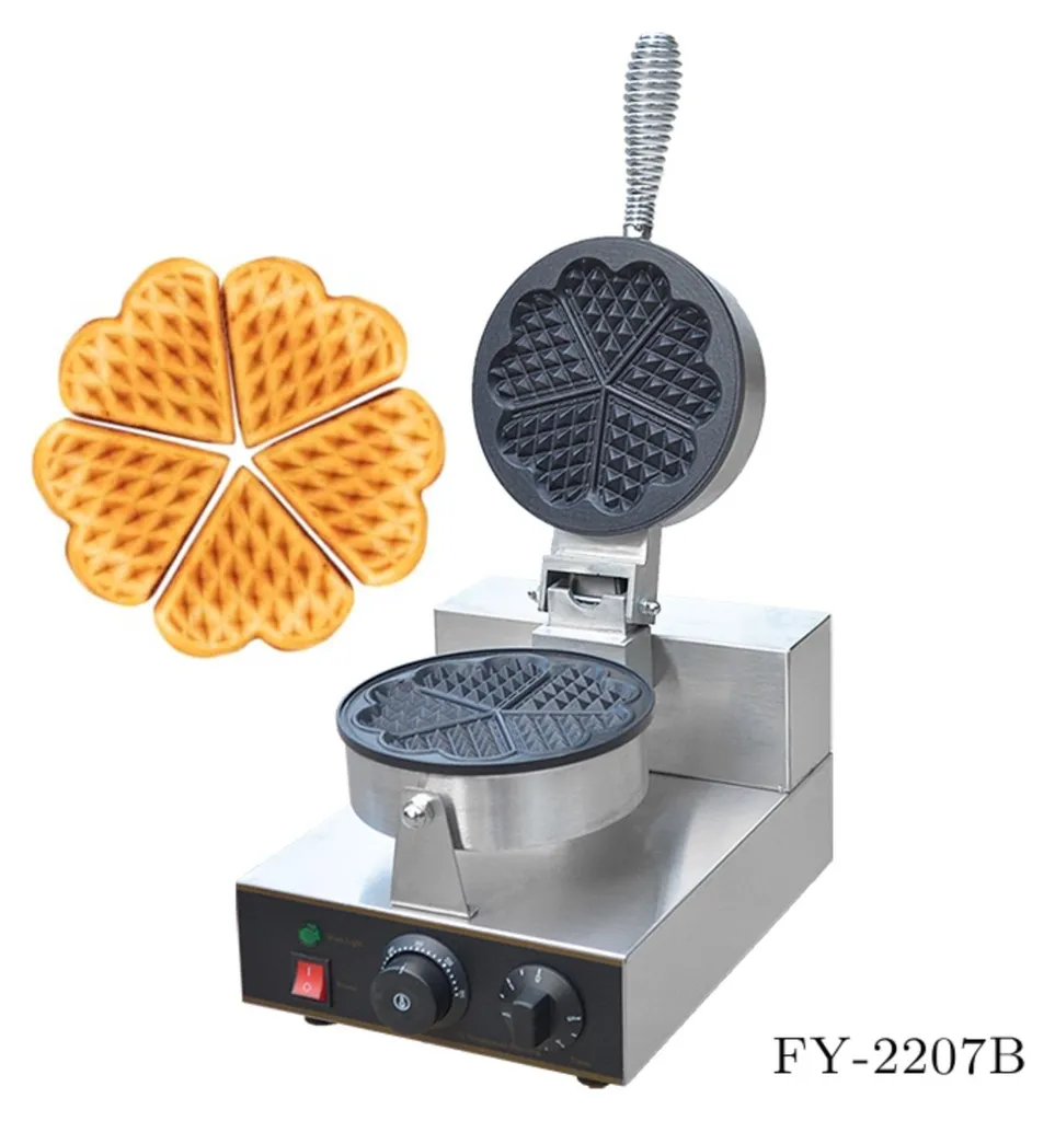 CUKUS FY-2207B Machine à gaufres professionnelles belges en cœur
