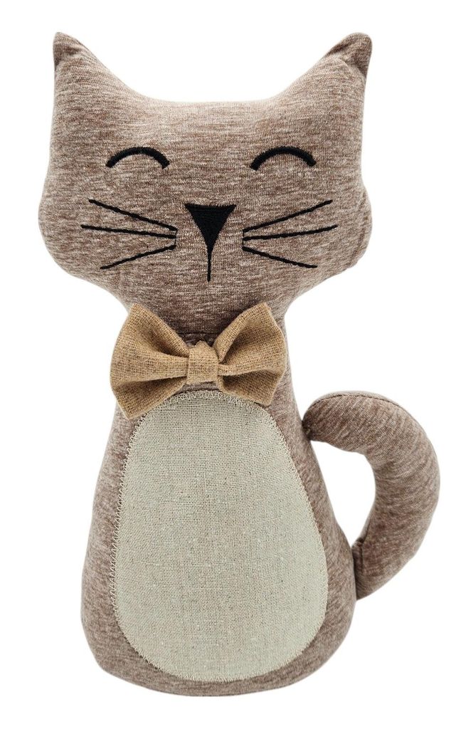 Türstopper Katze Molly Türhalter Sandfüllung Stofftier Deko Produktbild 