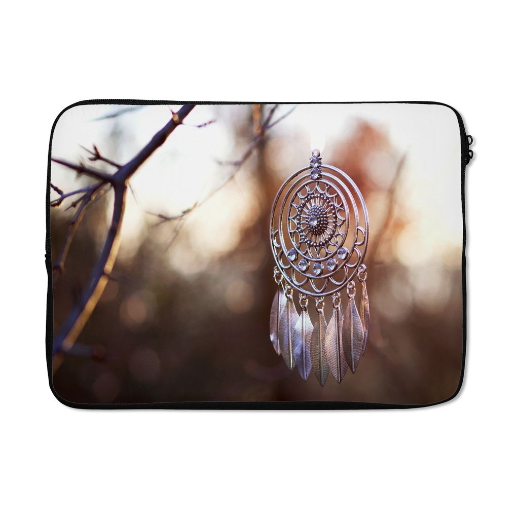 MuchoWow Laptop Hülle 14 ZollTraumfänger bei Sonnenaufgang Laptoptasche - Laptoptasche - Stoßsicher - Schutzhaube