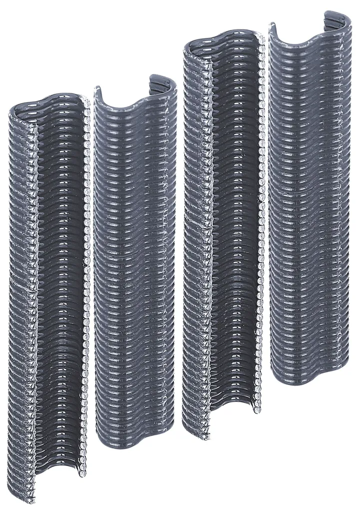 Agrafe grillage anti-rouille 22 mm noire Alberts 850333 - Set 2000