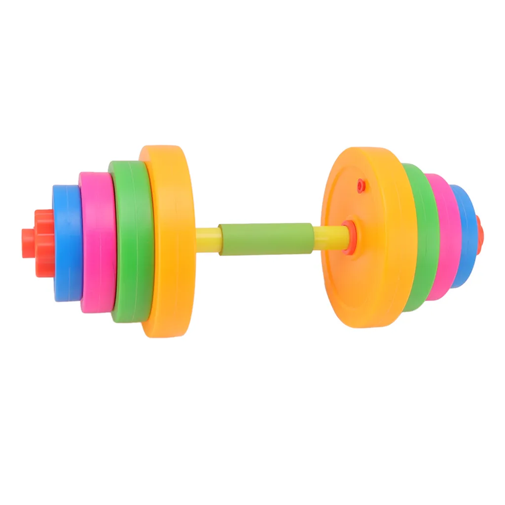 Haltère réglable pour enfants en plastique - Kit de fitness éducatif