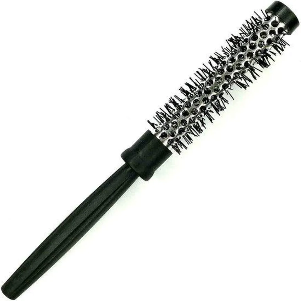 Brosse ronde brushing 16mm pour sèche-cheveux avec picots nylon
