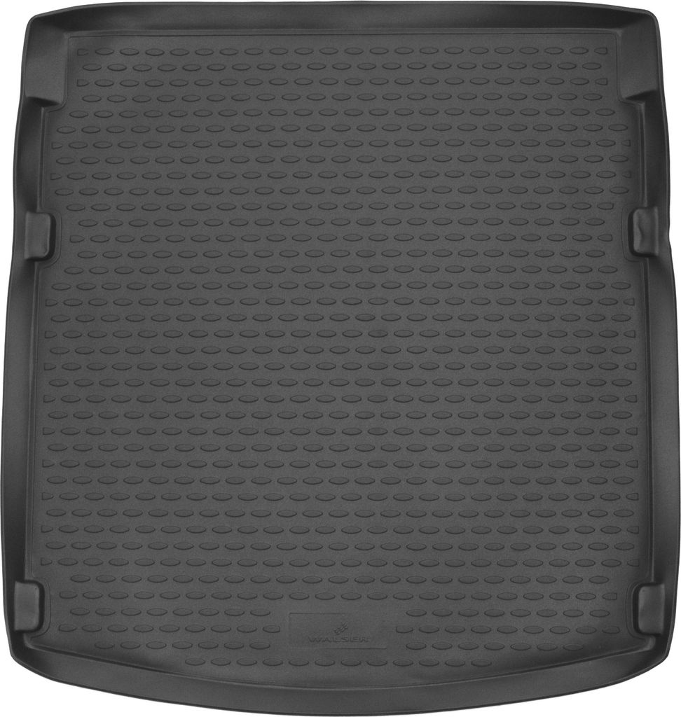 WALSER XTR Kofferraumwanne für Audi A4 (B8) Limousine 2007-2016, 100% passgenaue Antirutschmatte Auto, Gummimatte Auto, Kofferraum Schutzmatte, An...