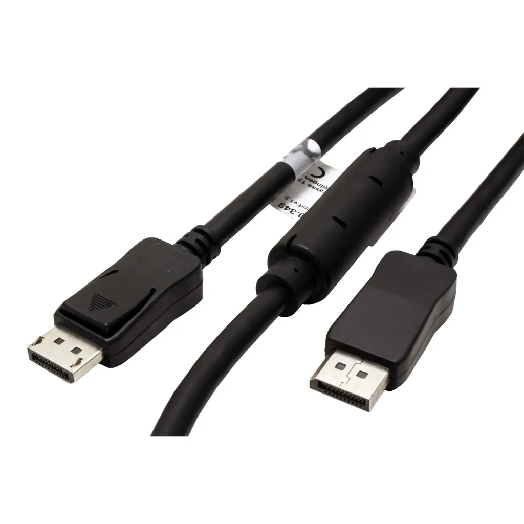 Câble DisplayPort v1.2 actif VALUE 20m ST/ST Noir pour Haute Résolution - 3