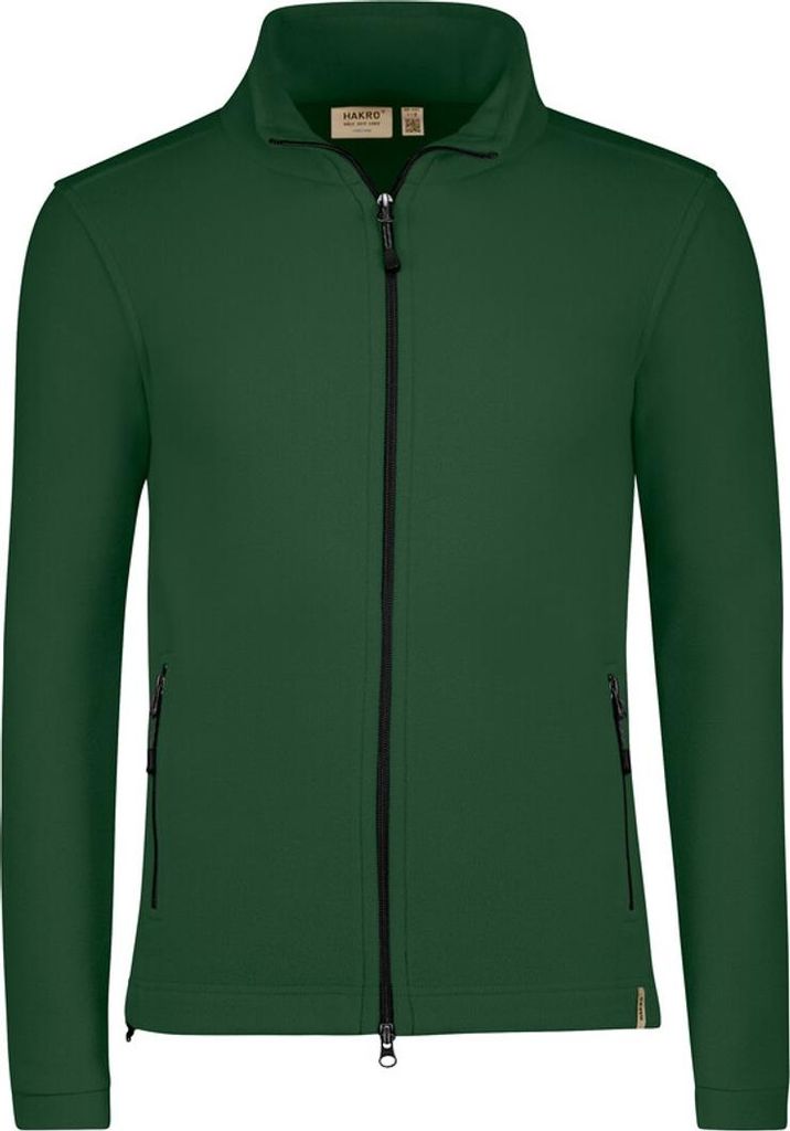 HAKRO Hakro Herren Fleece-Jacke ECO #846 Gr. XL tanne
