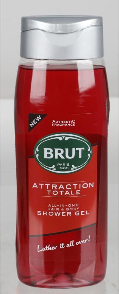 6x 500ml BRUT Gel douche 'Attraction Totale' 2in1 corps & Image du produit 
