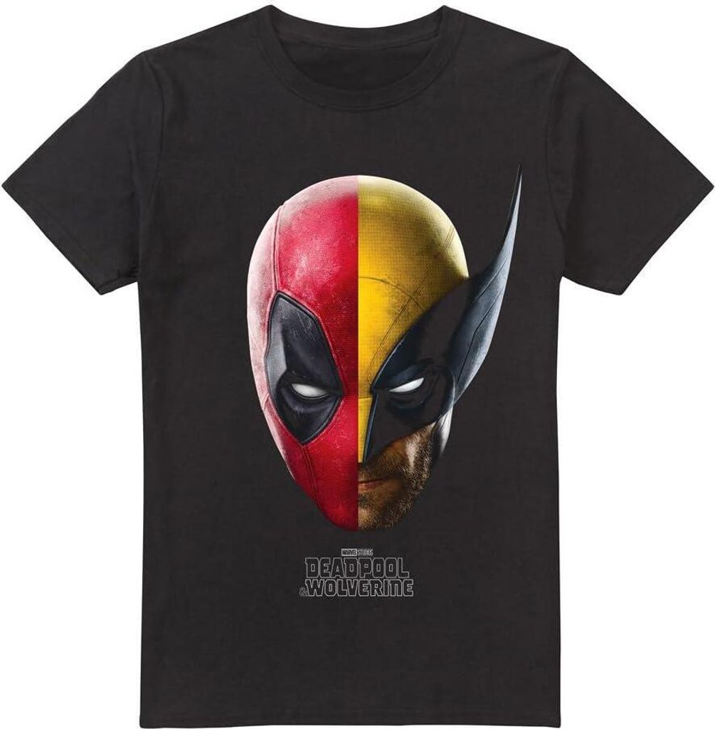 Deadpool & Wolverine - T-Shirt für Herren TV5227 (XL) (Schwarz)