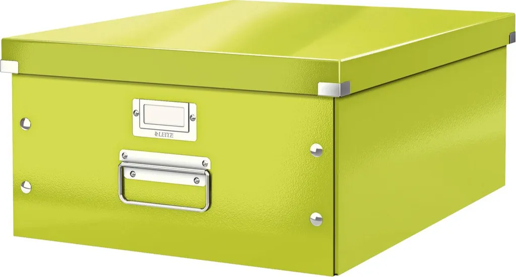 Leitz Click & Store WOW Scatola Verde A3 per Casa e Ufficio - Compra