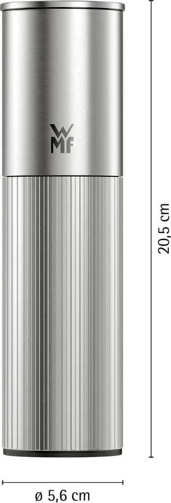 WMF Ceramill 06.0403.6030, Gewürzschüttler, Edelstahl, Keramik, Edelstahl, China, 5,6 cm, 56 mm