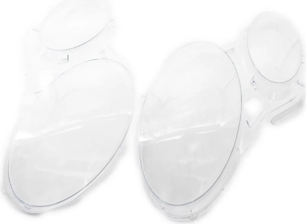 Caches Phares Avant en Verre Polycarbonate pour Mercedes Classe E W211