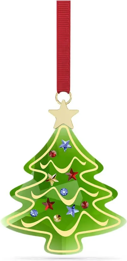 Décoration Noël Durable Swarovski Sapin Cristal 2025 Holiday Cheers Neuve