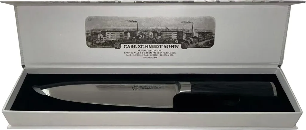 Coltello da Chef Carl Schmidt Sohn Konstanz 20cm Acciaio Damasco VG10 - 8