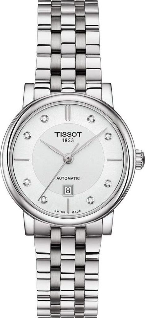 Damenuhr Tissot CARSON AUTOMATIC W-DIAMONDS (Ø 30 mm)