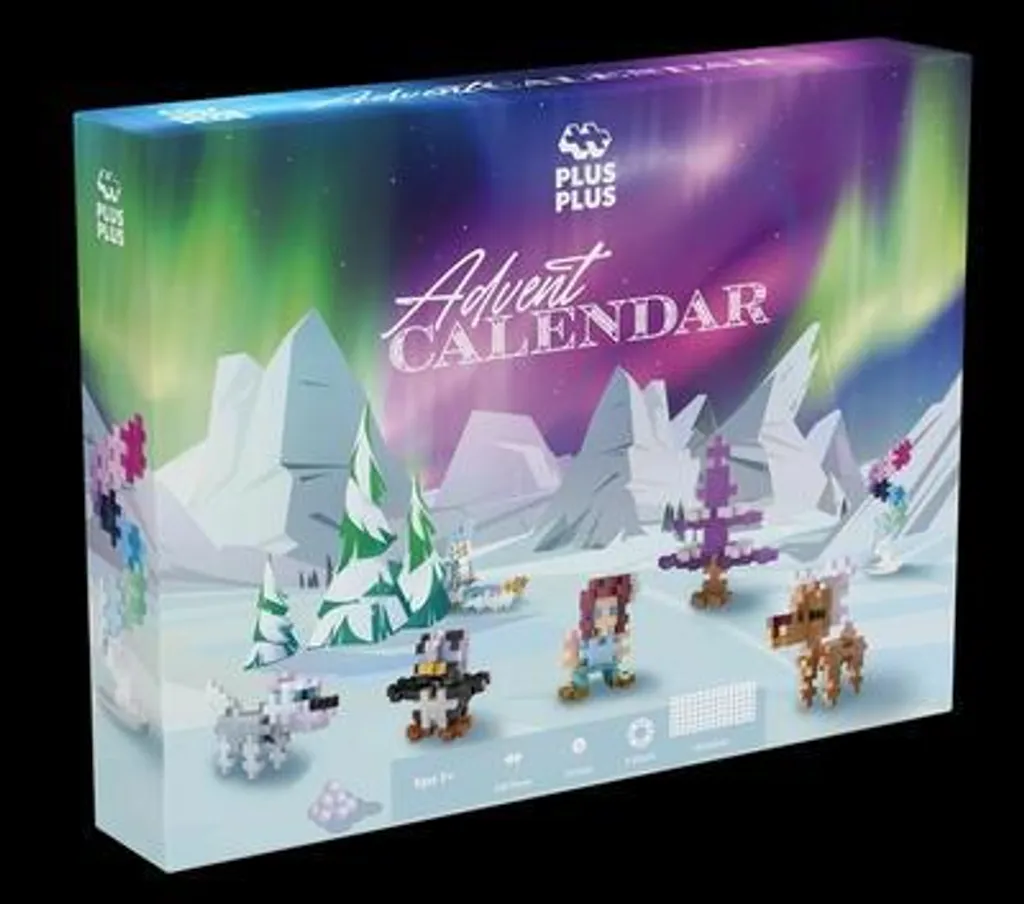 Calendrier de l'Avent Aurores Boréales - Coffret Cadeau de Noël Luxe