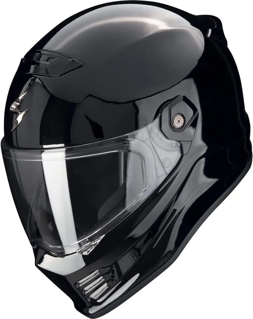 Casque Scorpion Covert FX Solid Noir ultra léger et résistant taille M