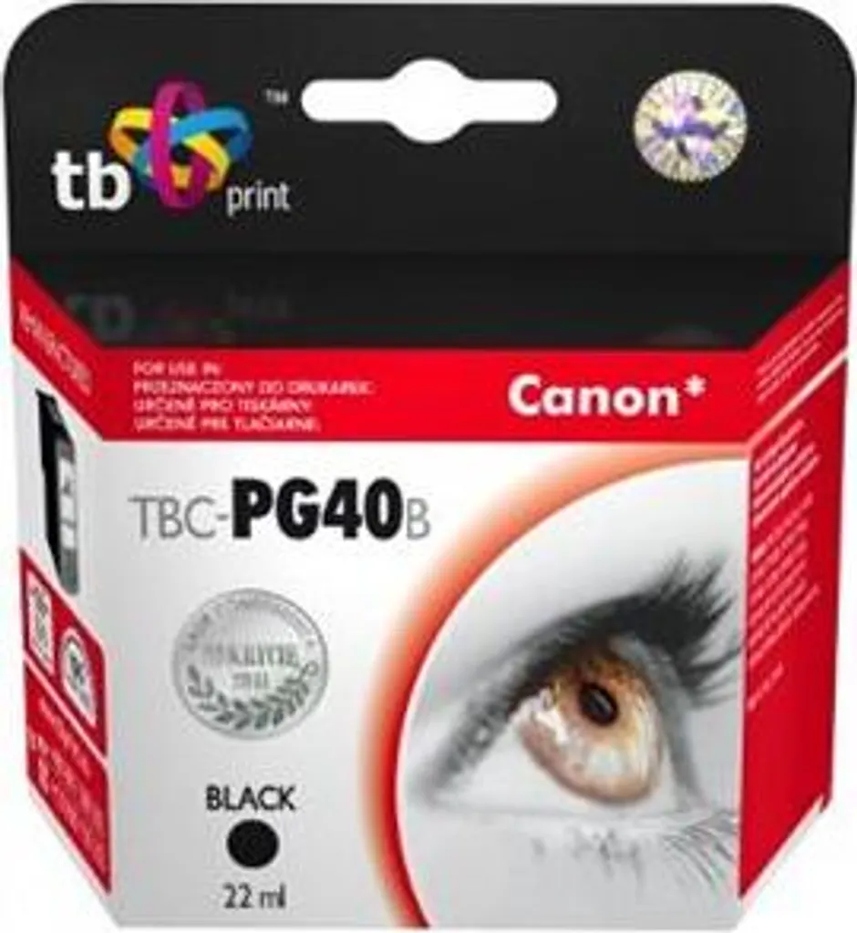 TB Print Ink TBC-PG40B (Canon PG-40) Black remanufactured