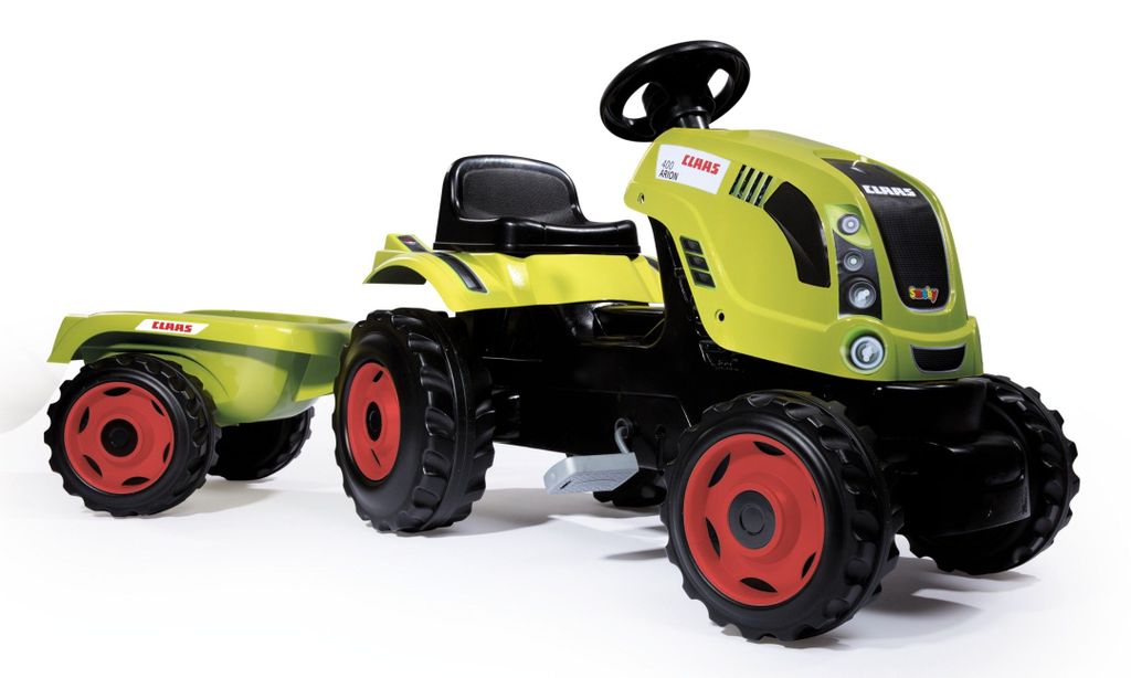 Traktor mit Pedalen Smoby Claas Pedal Ride on Tractor Gelb