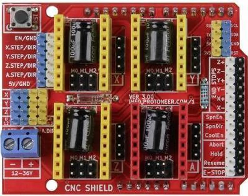 Modulo di Controllo CNC ARD-CNC-Kit1 - Shield Arduino per Automazione - 1