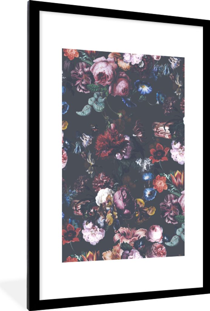 MuchoWow® MuchoWow® Gerahmtes Poster Vintage - Kunst - Produktbild 
