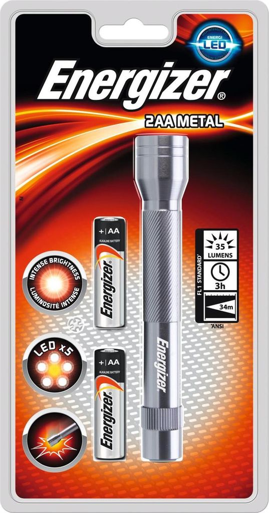 Energizer ENVALUET06 torcia Grigio Torcia a mano LED Immagine del prodotto 