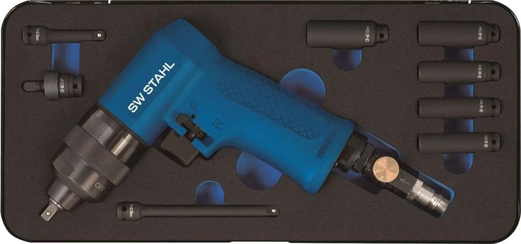 SW-Stahl S3231 Druckluft Bit-Schlagschrauber 1/4", 110 Nm