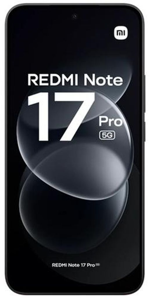XIAOMI Redmi Note 17 Pro DS 5G 256GB black Produktbild 