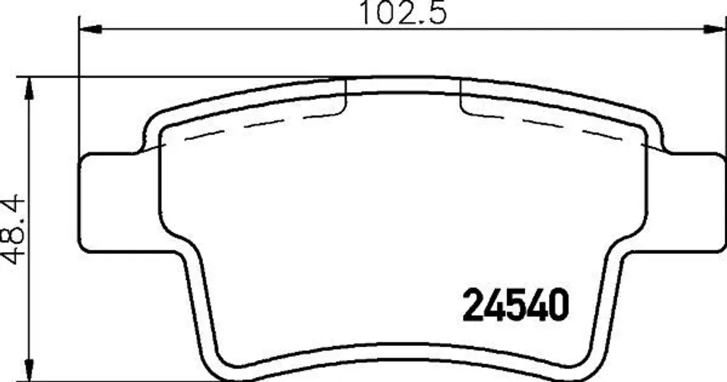 Plaquettes de frein HELLA haute sécurité pour Citroën C4 et Picasso I UD